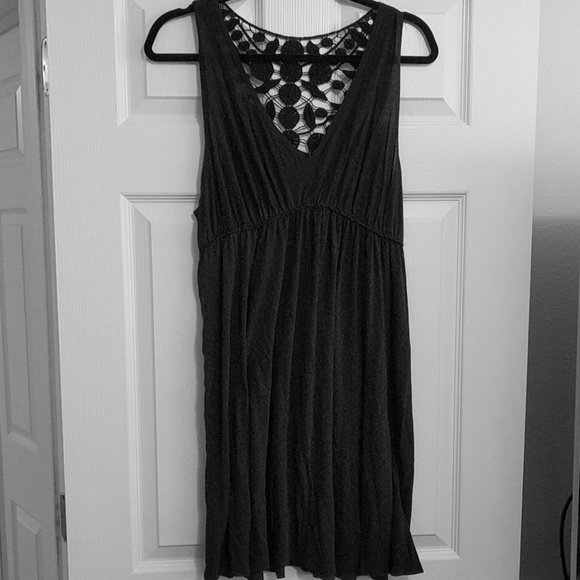 Flowy Black Dress - Picture 1 of 5